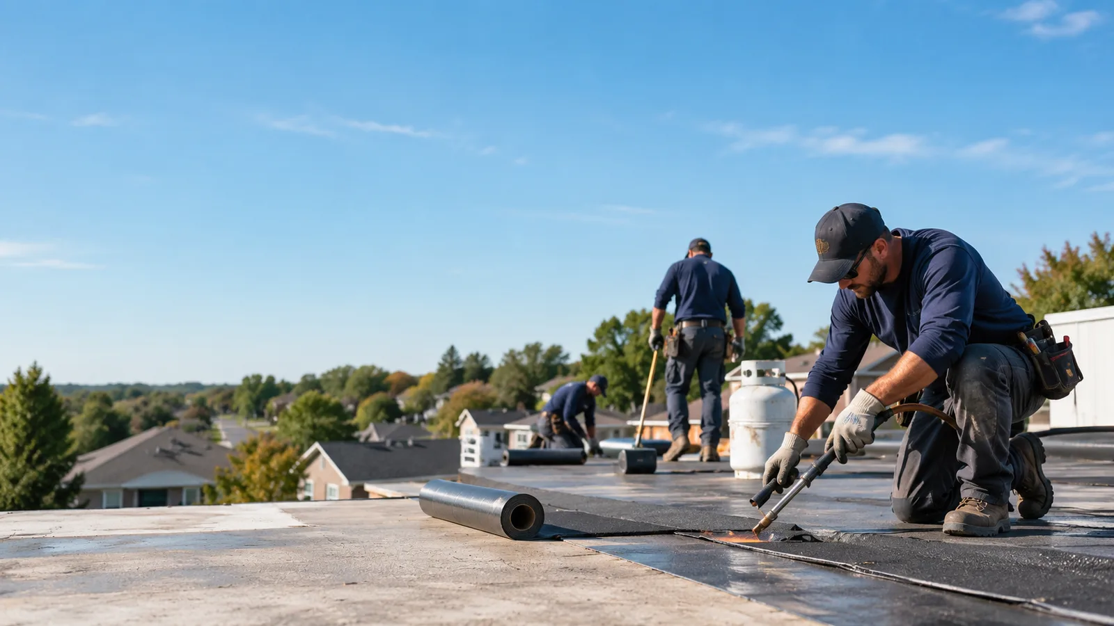 Flat Roof Leak Repair providers in Dougherty, IA